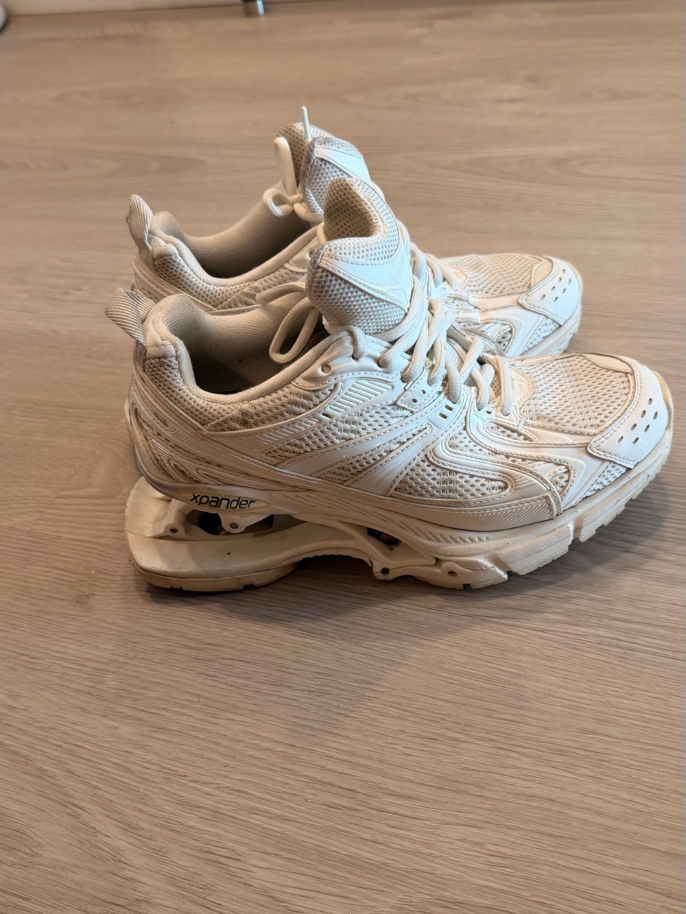 Balenciaga xpander White Chunky Mesh Sneakers